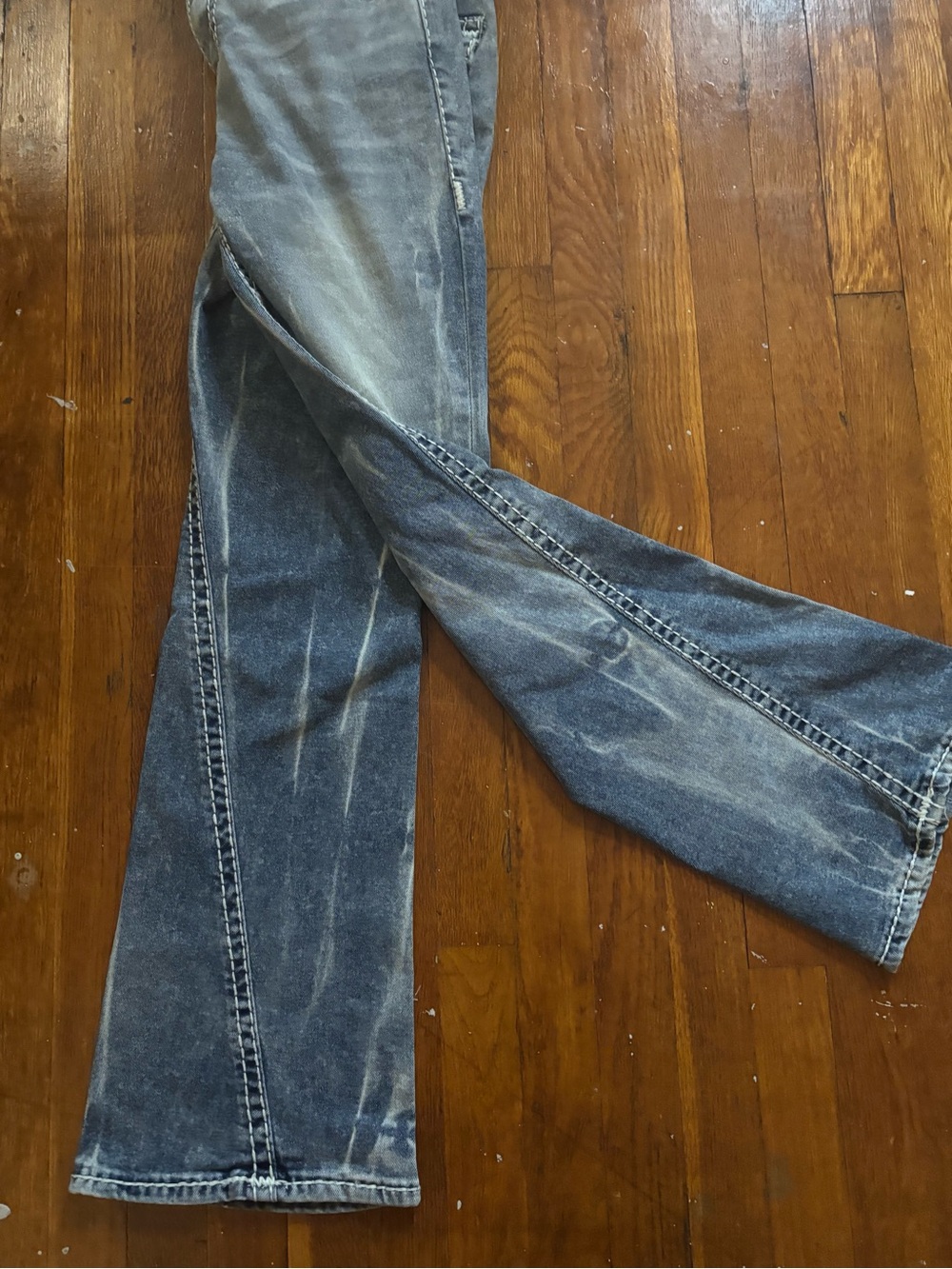 True Religion Joey Mr Flare flap jeans nwt - Picture 8 of 9